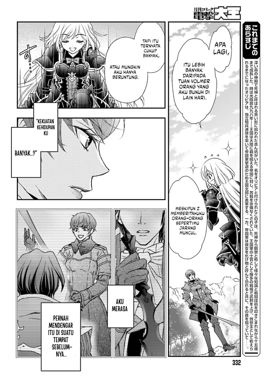 Shinigami ni Sodaterareta Shoujo wa Shikkoku no Tsurugi wo Mune ni Idaku Chapter 38