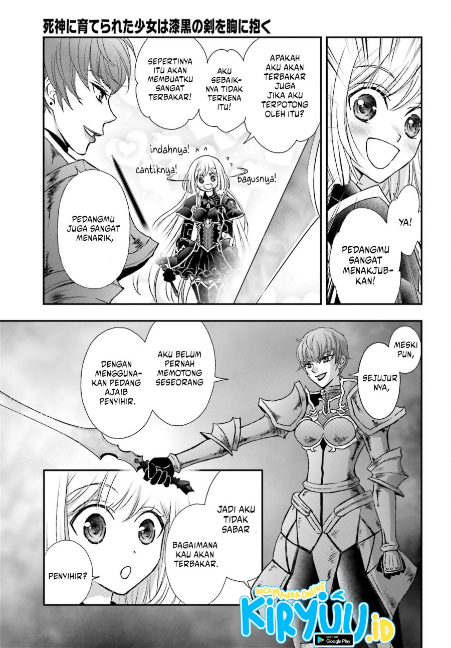 Shinigami ni Sodaterareta Shoujo wa Shikkoku no Tsurugi wo Mune ni Idaku Chapter 38
