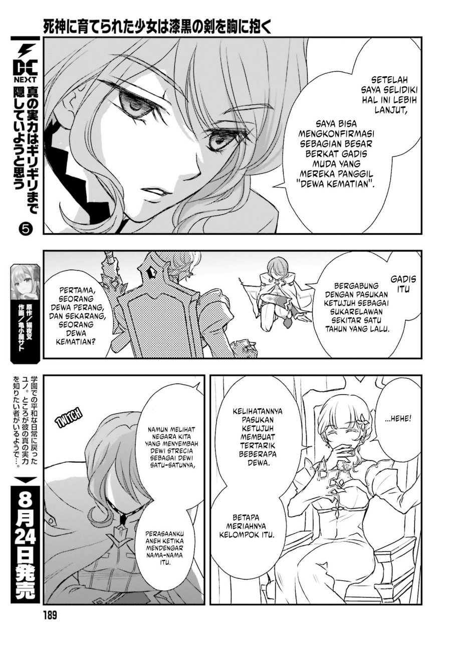 Shinigami ni Sodaterareta Shoujo wa Shikkoku no Tsurugi wo Mune ni Idaku Chapter 40