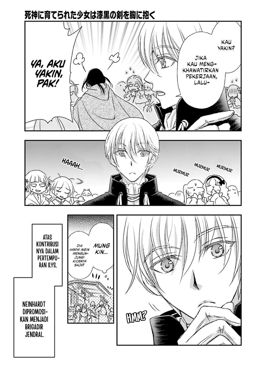 Shinigami ni Sodaterareta Shoujo wa Shikkoku no Tsurugi wo Mune ni Idaku Chapter 41