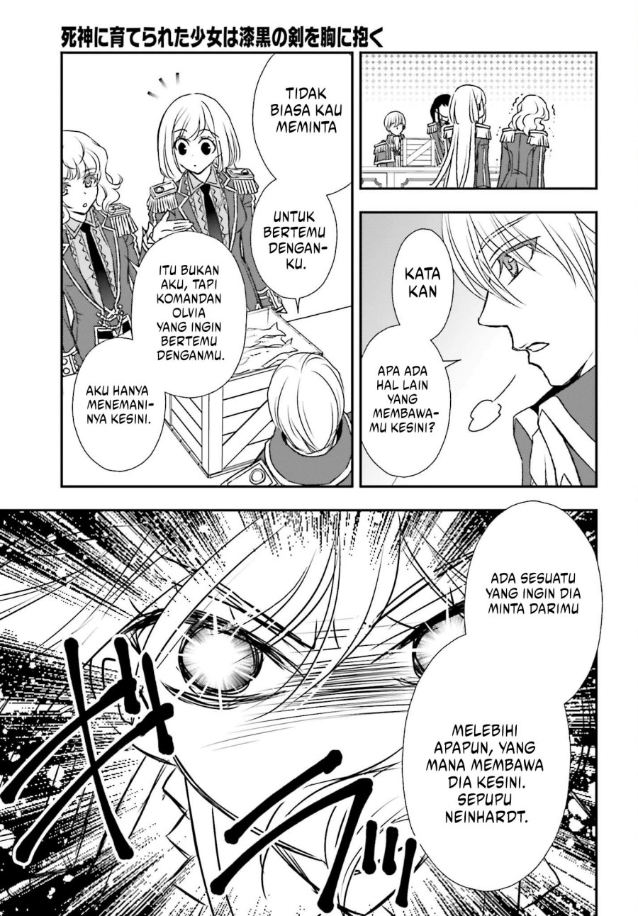 Shinigami ni Sodaterareta Shoujo wa Shikkoku no Tsurugi wo Mune ni Idaku Chapter 41