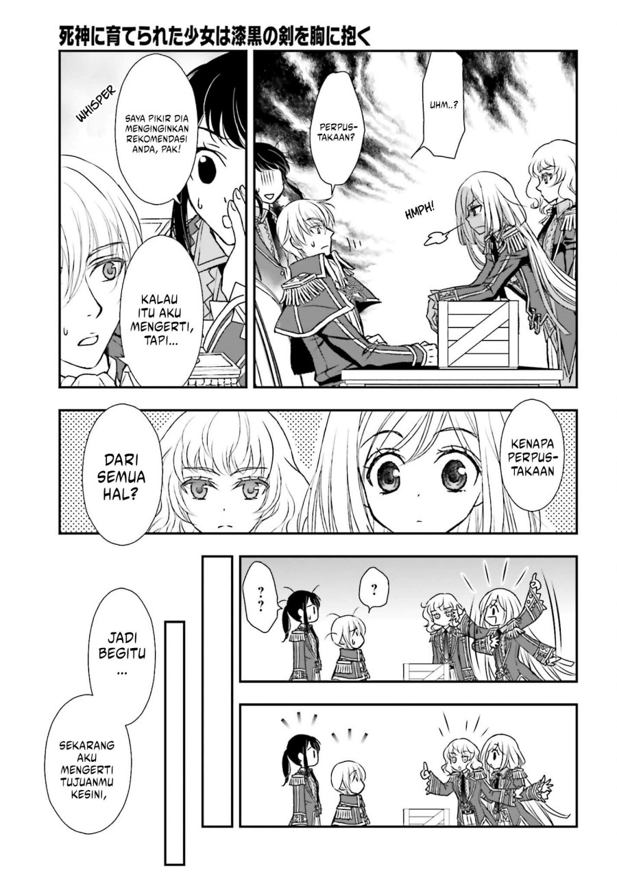Shinigami ni Sodaterareta Shoujo wa Shikkoku no Tsurugi wo Mune ni Idaku Chapter 41