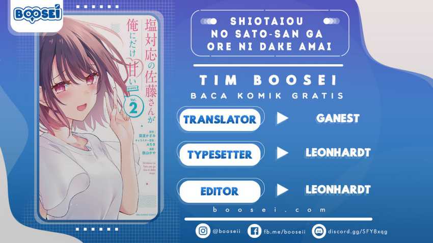 Shiotaiou no Sato-san ga Ore ni dake Amai Chapter 10