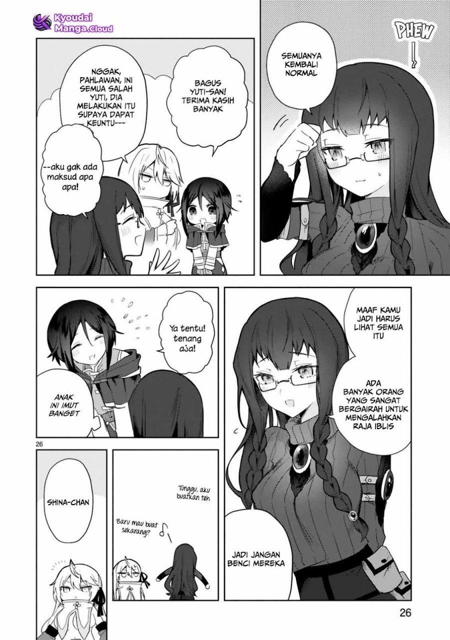 Shiro Majutsushi wa Yuusha no Level wo Agetakunai Chapter 3