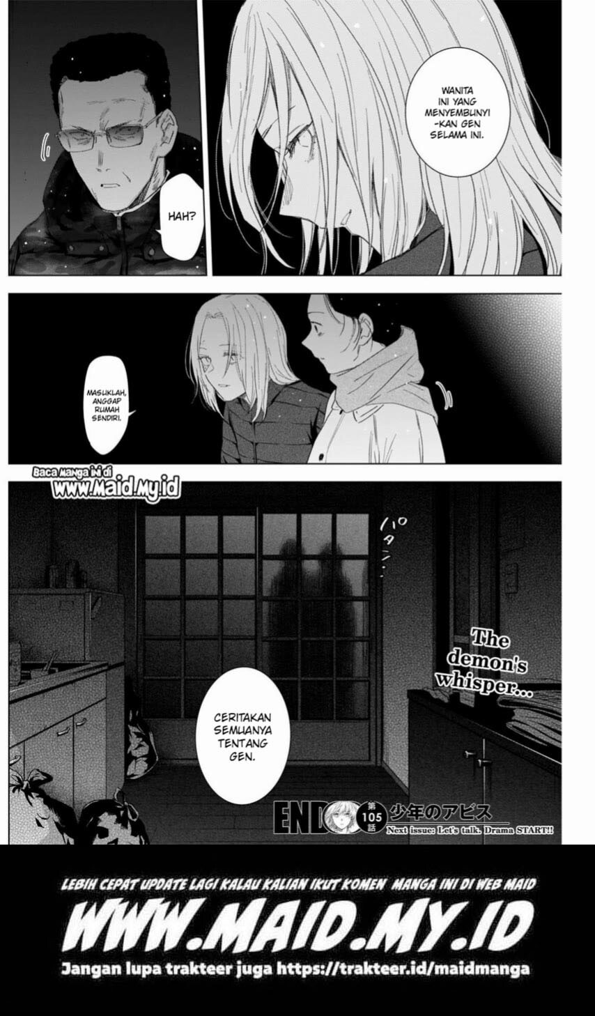 Shounen no Abyss Chapter 105