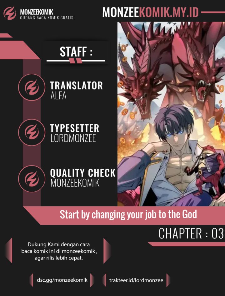 Start by changing your job to the God of Wealth and taming billions of divine pets! Chapter 3