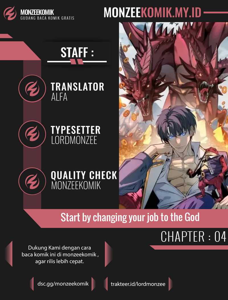 Start by changing your job to the God of Wealth and taming billions of divine pets! Chapter 4