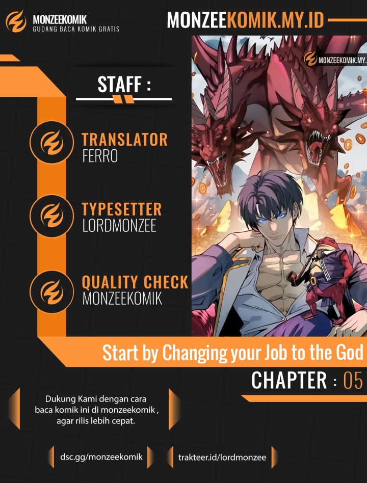Start by changing your job to the God of Wealth and taming billions of divine pets! Chapter 5