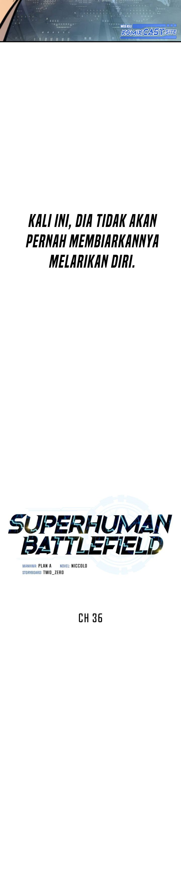 Superhuman Battlefield Chapter 36