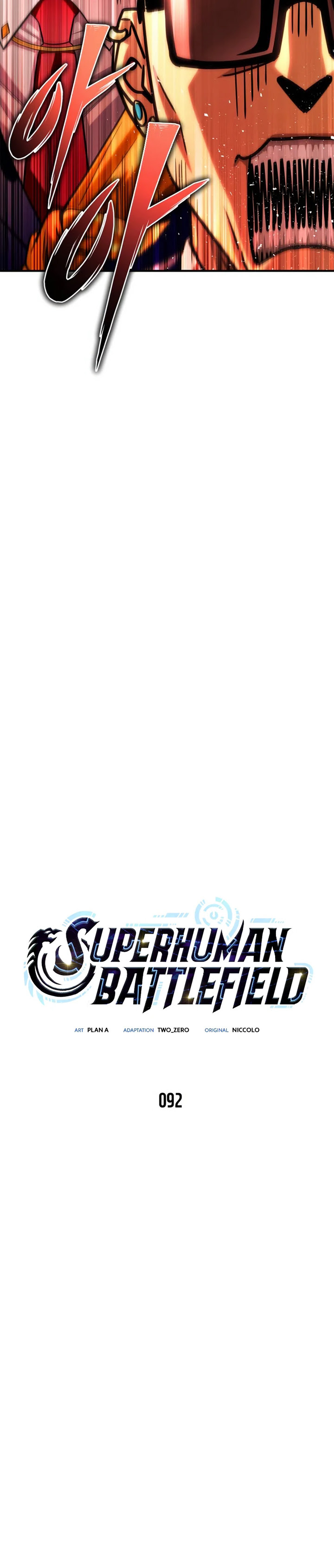 Superhuman Battlefield Chapter 92