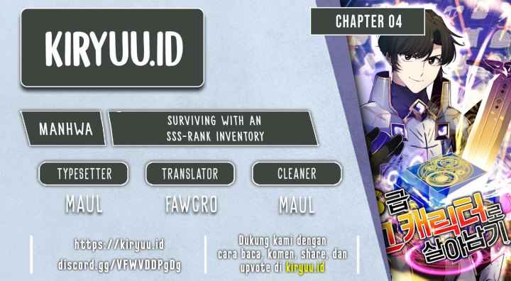 Surviving with a SSS-Rank Inventory Chapter 4