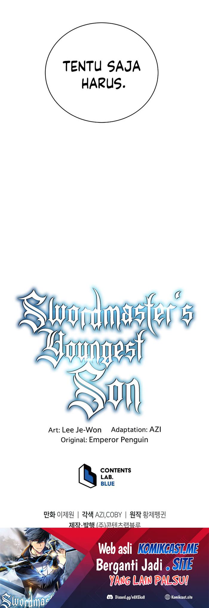 Swordmaster’s Youngest Son Chapter 58