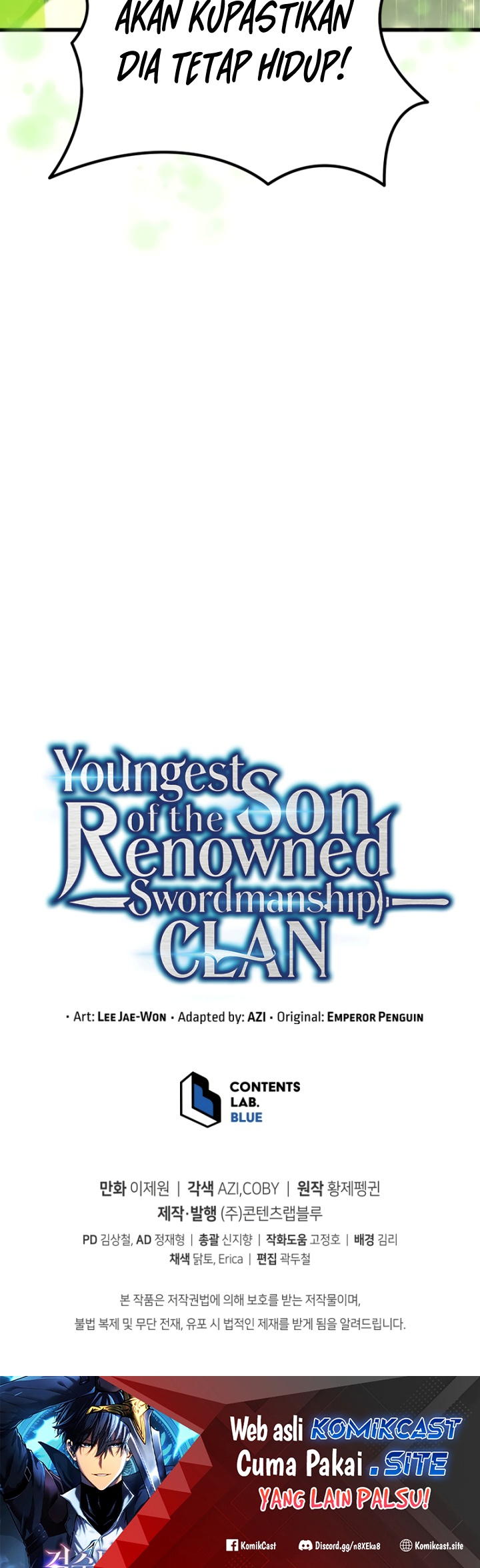 Swordmaster’s Youngest Son Chapter 71