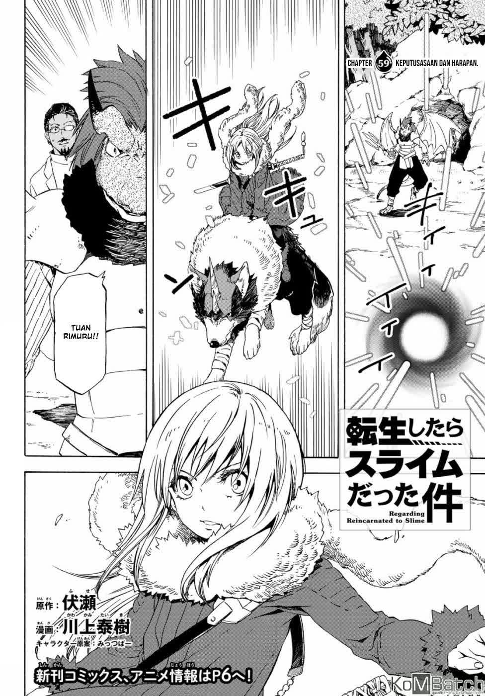 Tensei Shitara Slime Datta Ken Chapter 59