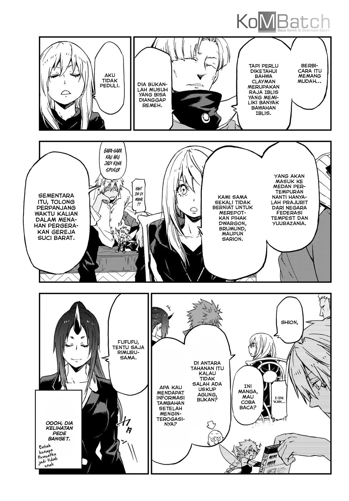 Tensei Shitara Slime Datta Ken Chapter 75