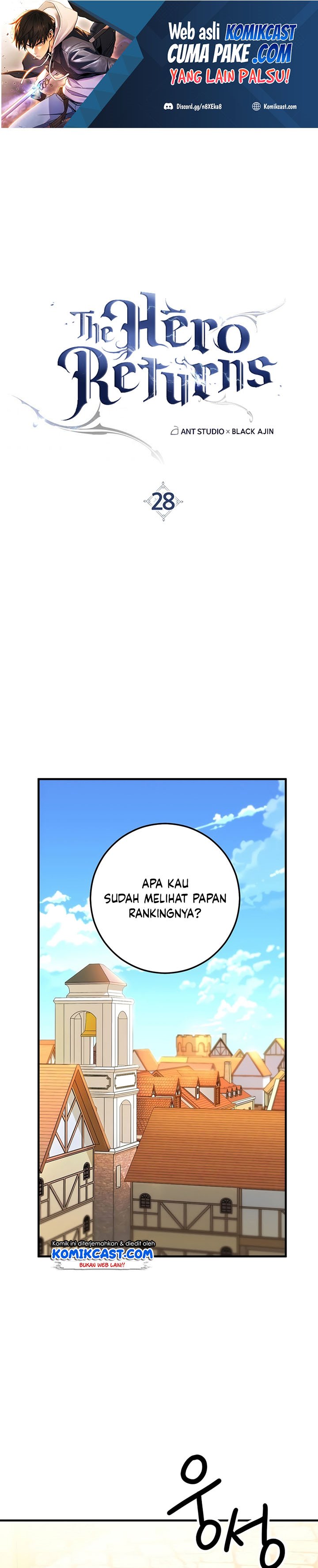 The Hero Returns Chapter 28