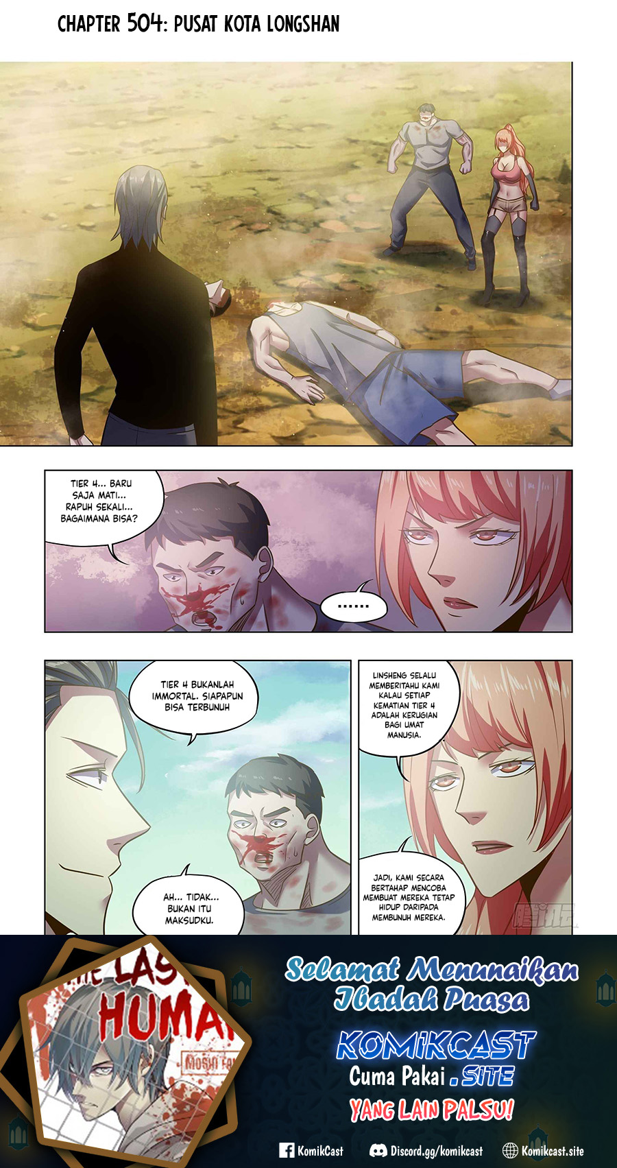 The Last Human Chapter 504