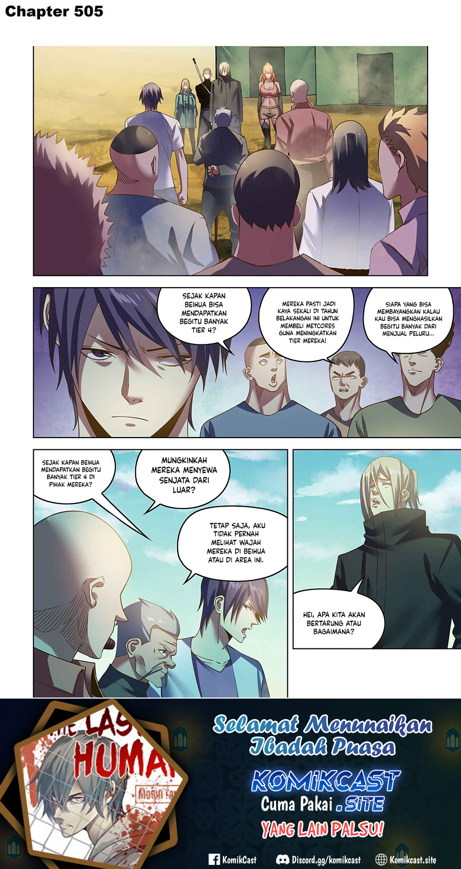 The Last Human Chapter 505