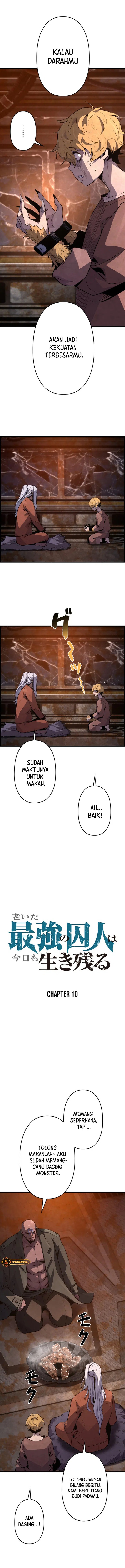 The Aged Strongest Prisoner Survives Again Today Chapter 10