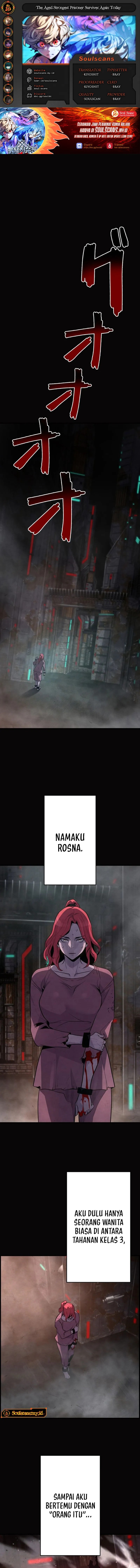 The Aged Strongest Prisoner Survives Again Today Chapter 12