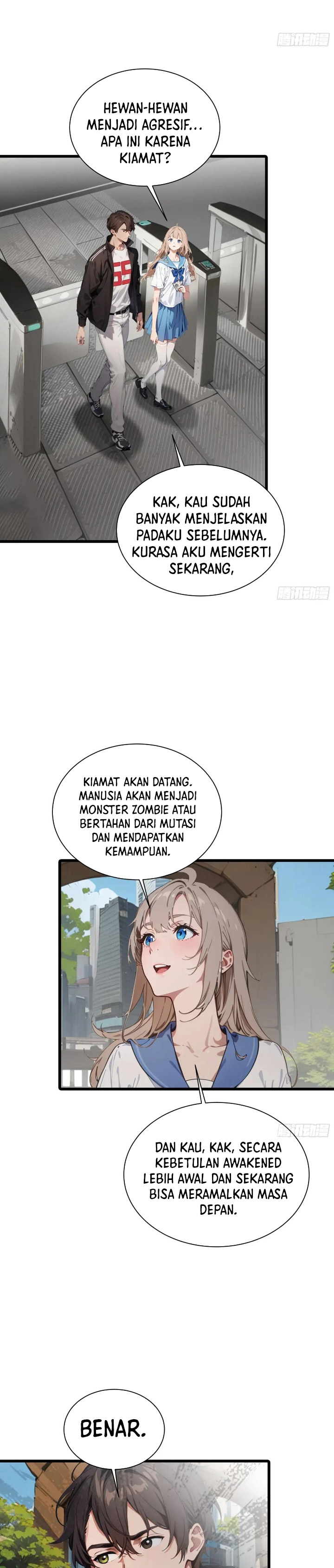 The Evil God Descends, I Own Great Hell Chapter 16