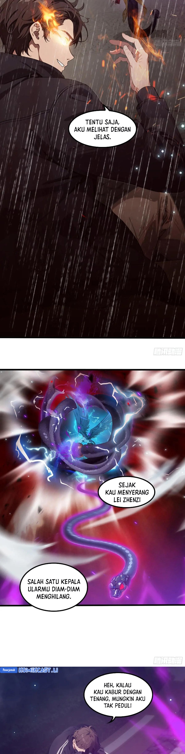 The Evil God Descends, I Own Great Hell Chapter 50