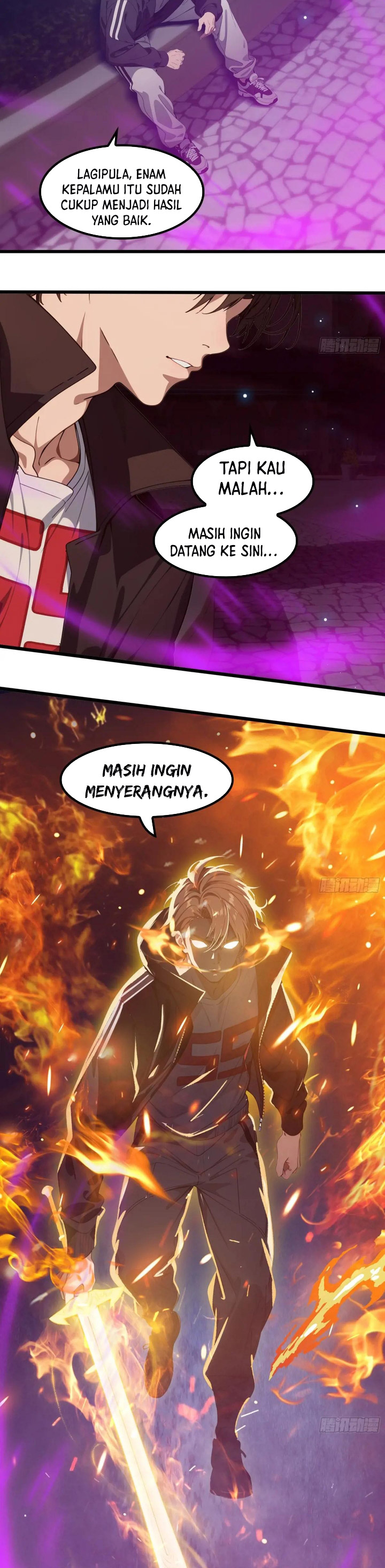 The Evil God Descends, I Own Great Hell Chapter 50