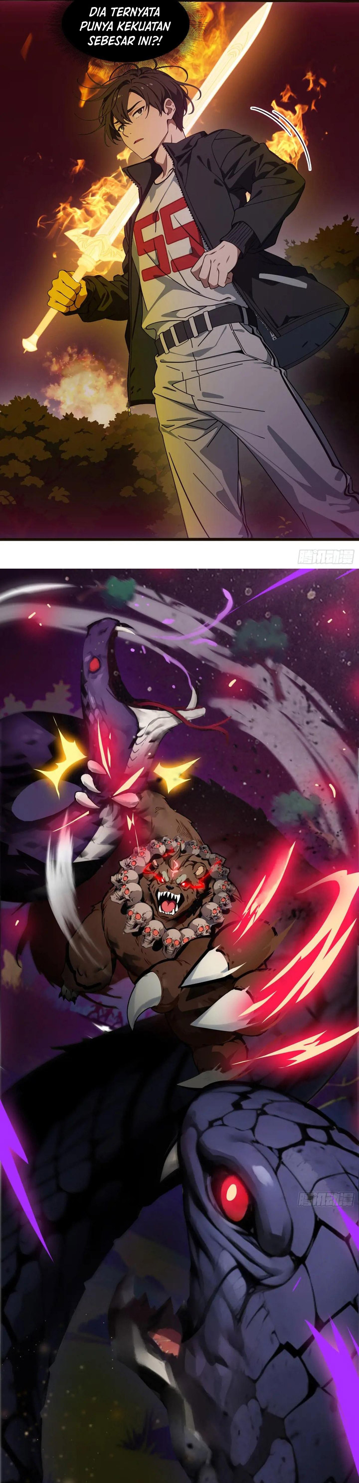 The Evil God Descends, I Own Great Hell Chapter 50