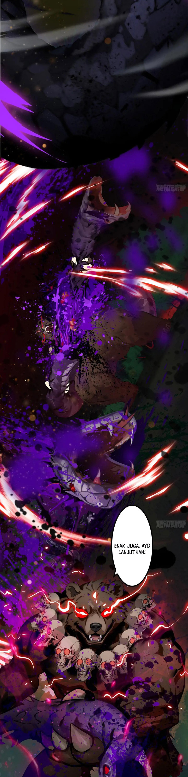 The Evil God Descends, I Own Great Hell Chapter 50