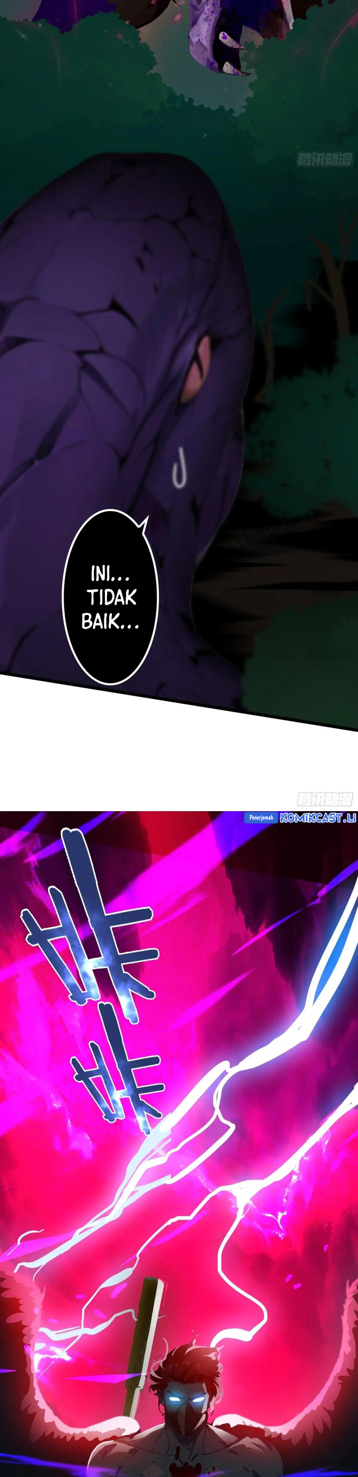 The Evil God Descends, I Own Great Hell Chapter 50