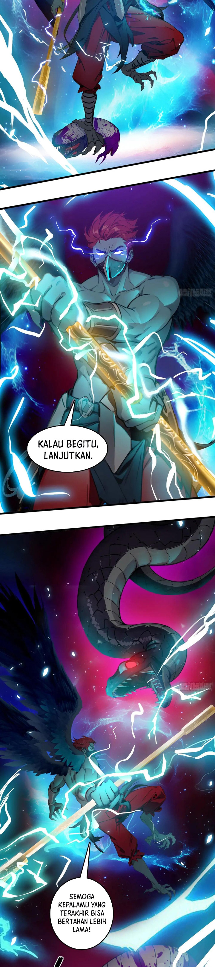 The Evil God Descends, I Own Great Hell Chapter 50