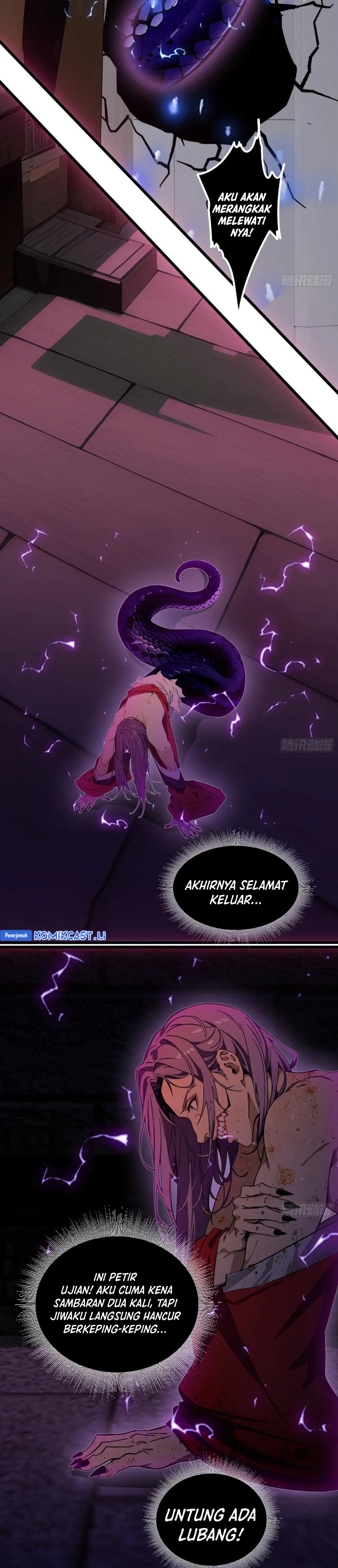 The Evil God Descends, I Own Great Hell Chapter 51