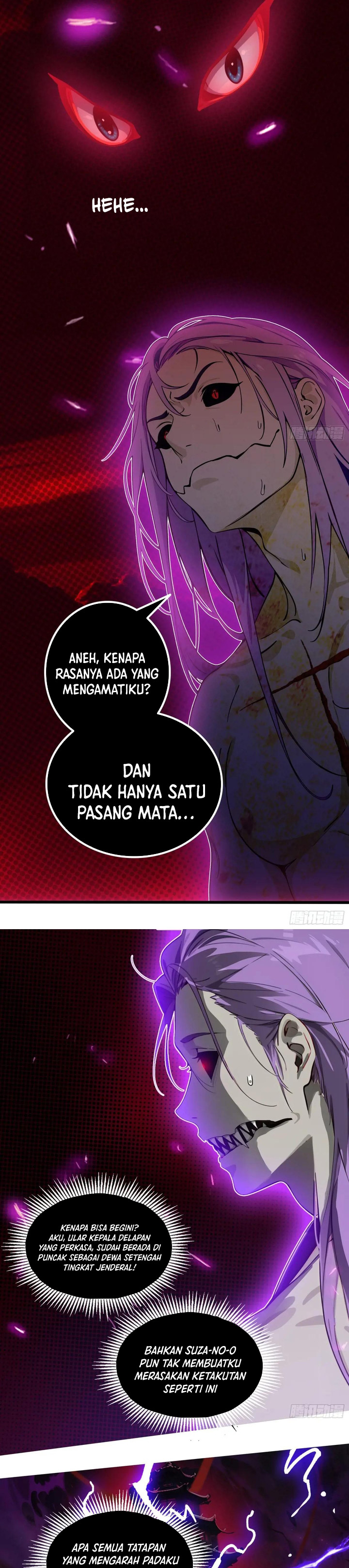 The Evil God Descends, I Own Great Hell Chapter 51