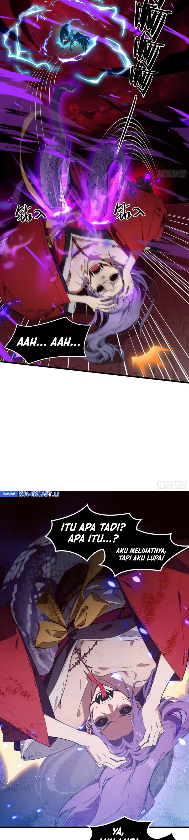 The Evil God Descends, I Own Great Hell Chapter 51