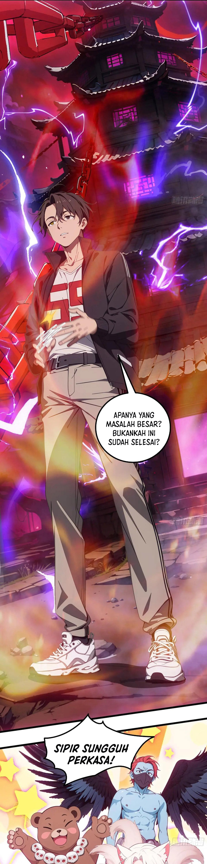 The Evil God Descends, I Own Great Hell Chapter 52