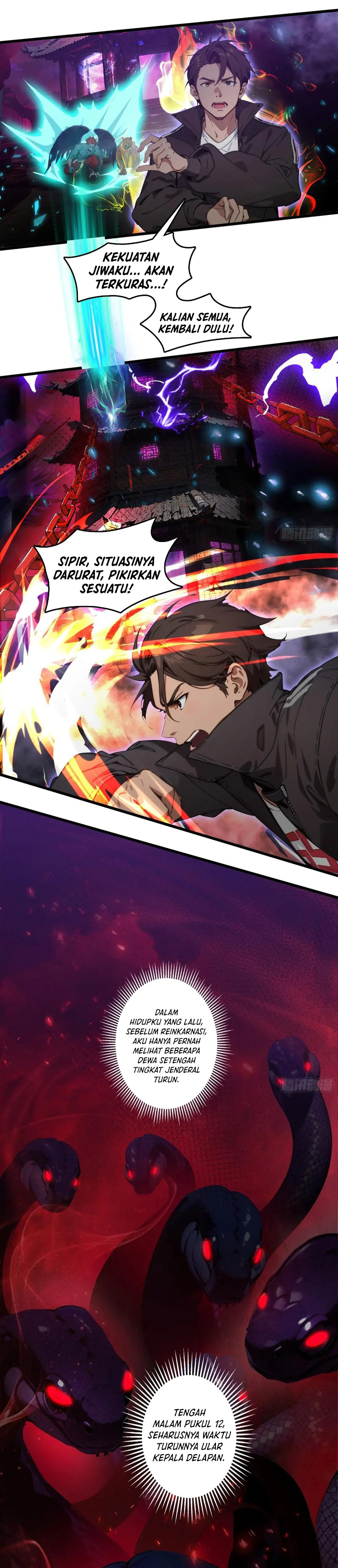 The Evil God Descends, I Own Great Hell Chapter 52