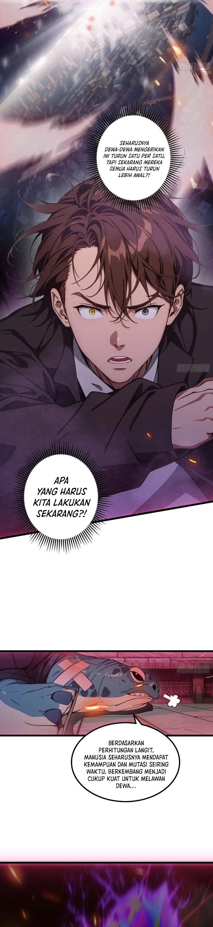 The Evil God Descends, I Own Great Hell Chapter 52