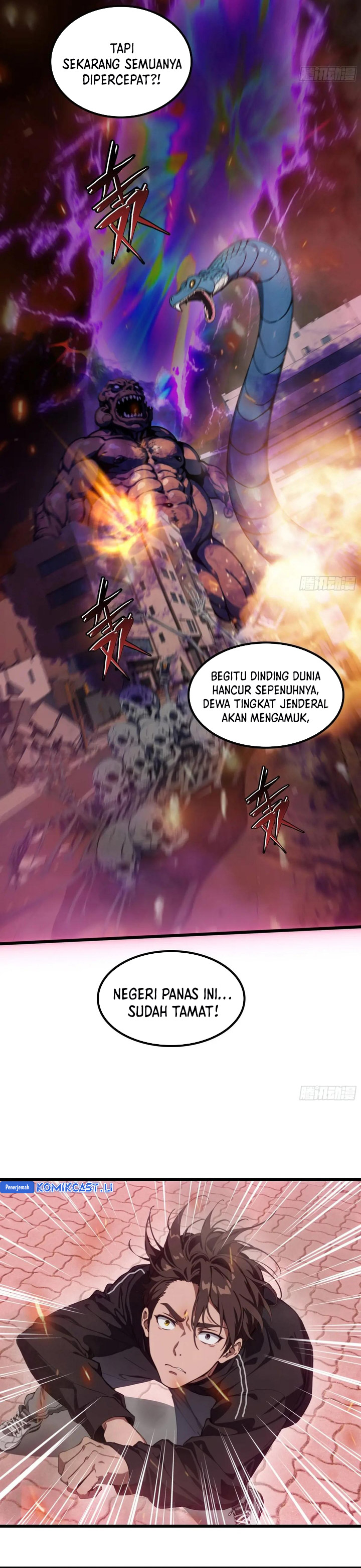 The Evil God Descends, I Own Great Hell Chapter 52