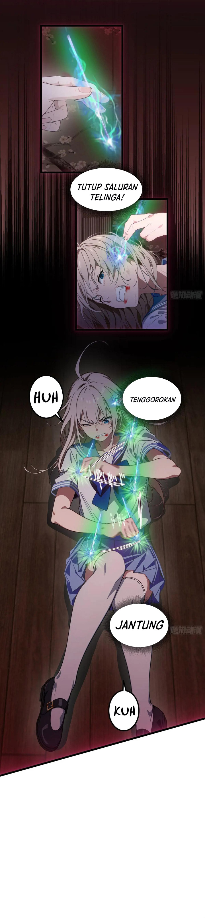 The Evil God Descends, I Own Great Hell Chapter 52