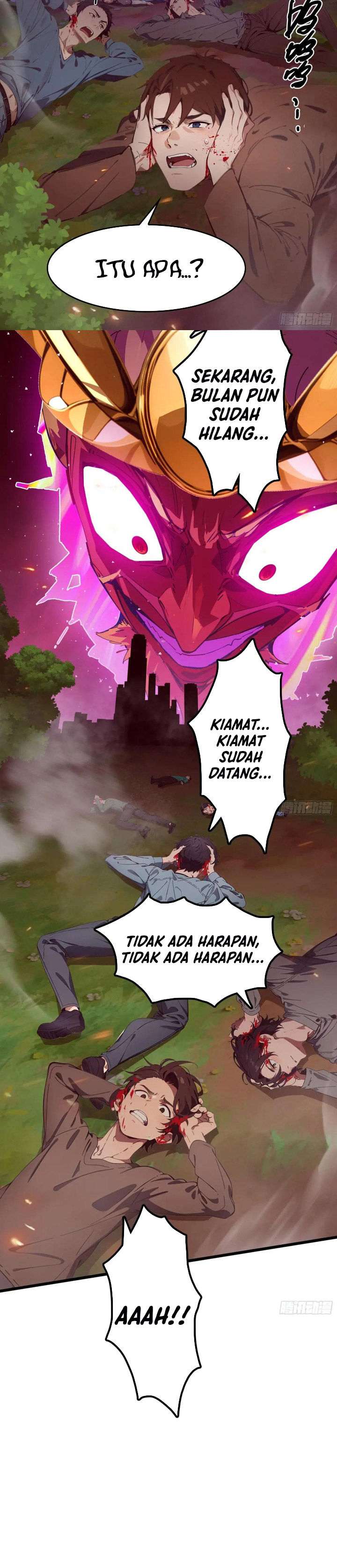 The Evil God Descends, I Own Great Hell Chapter 53