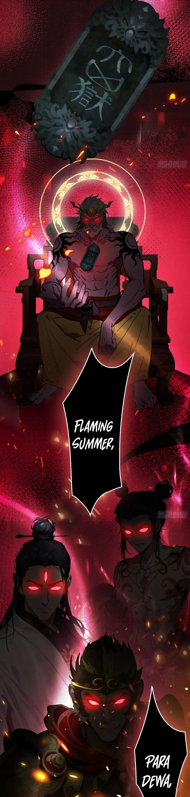 The Evil God Descends, I Own Great Hell Chapter 53