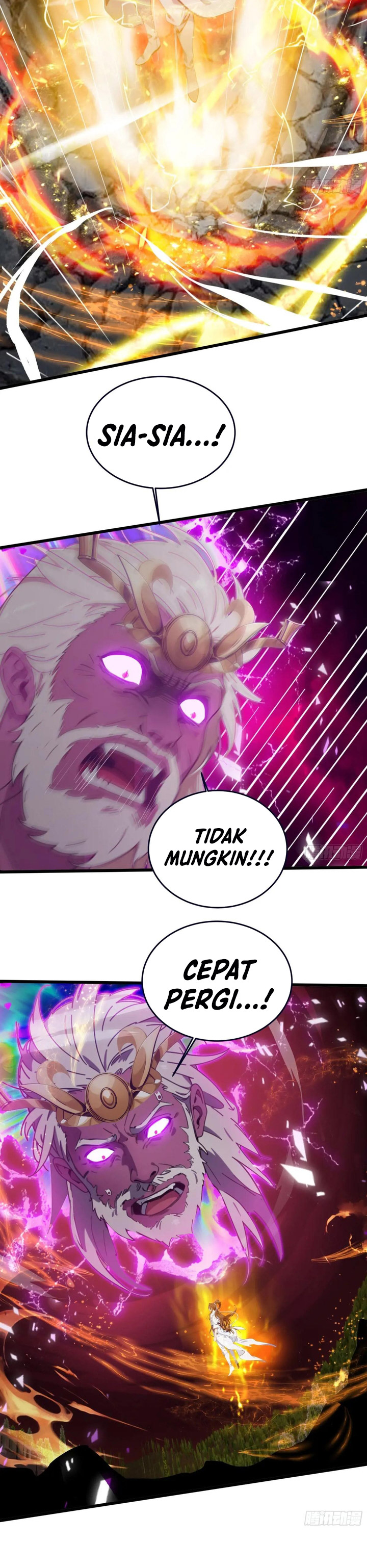 The Evil God Descends, I Own Great Hell Chapter 53
