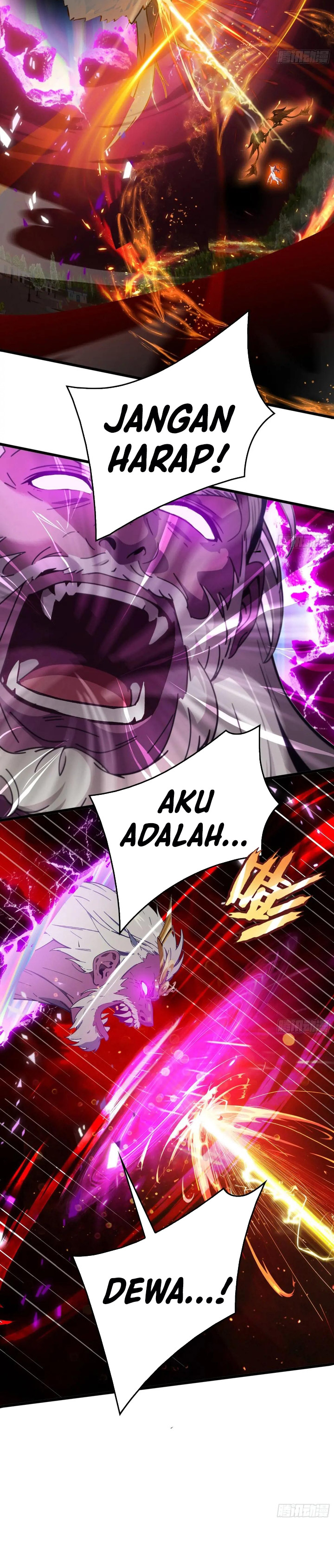 The Evil God Descends, I Own Great Hell Chapter 54