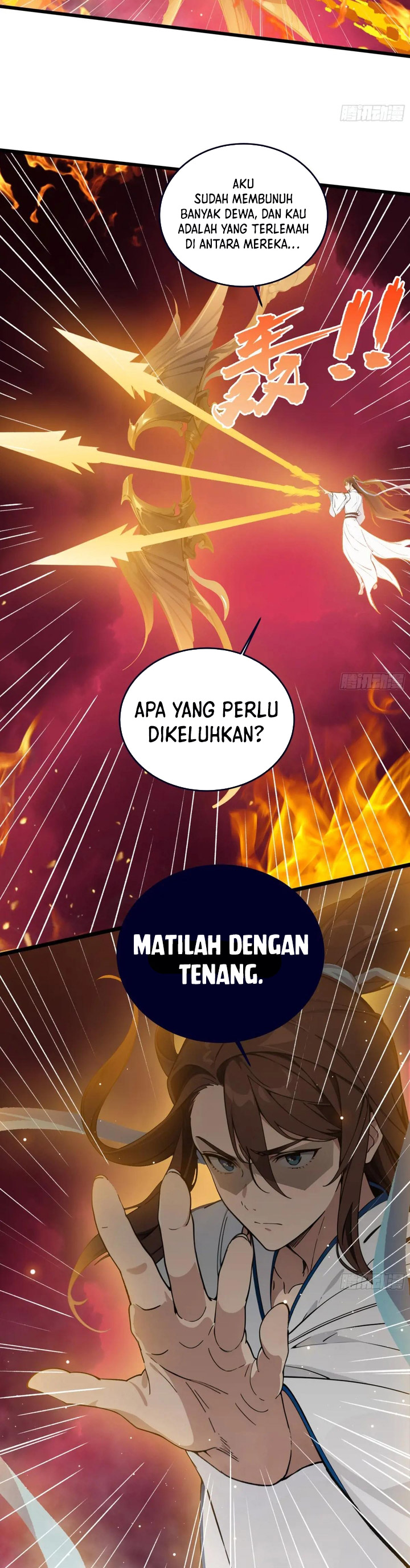 The Evil God Descends, I Own Great Hell Chapter 54