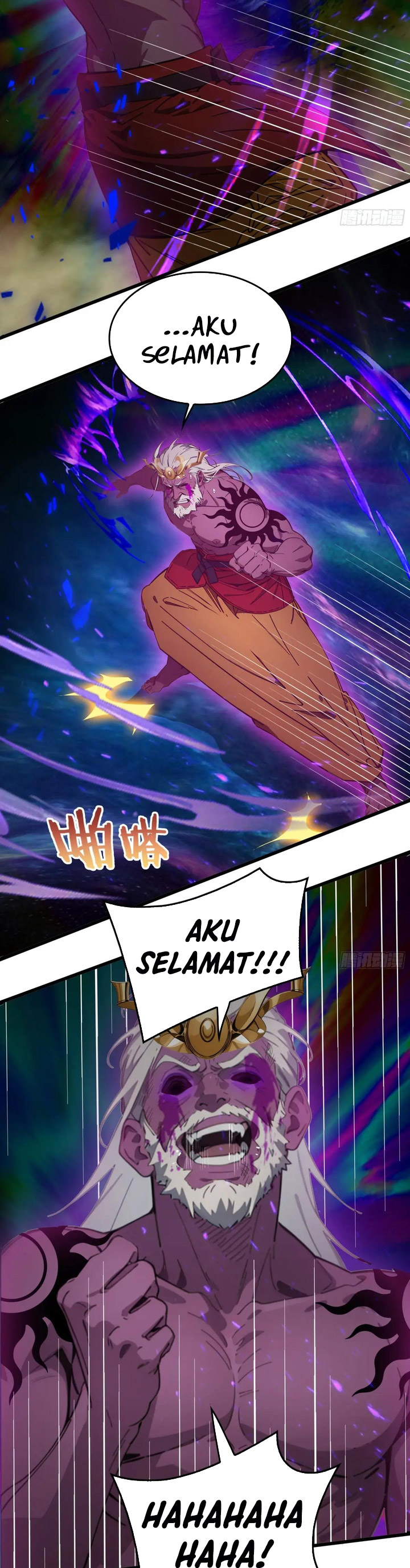 The Evil God Descends, I Own Great Hell Chapter 54