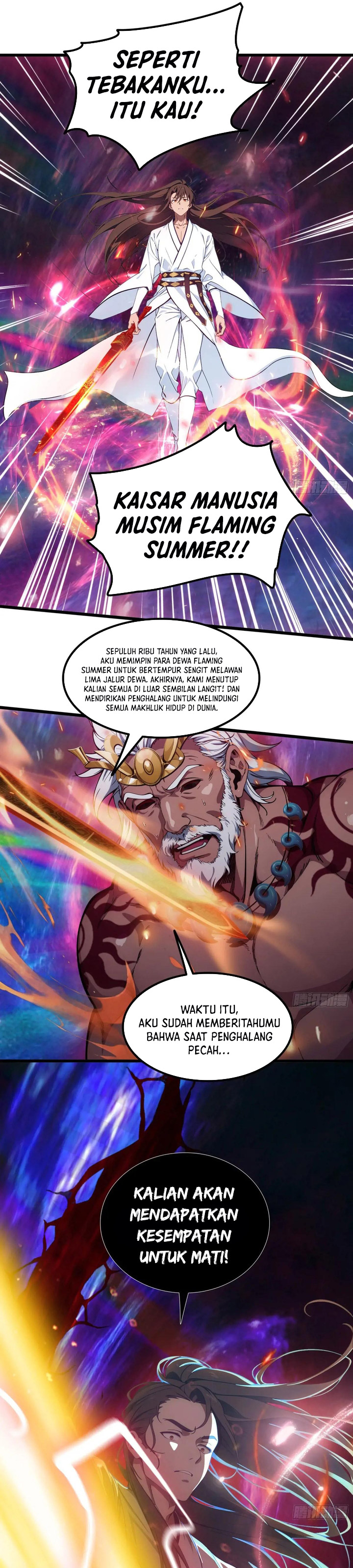 The Evil God Descends, I Own Great Hell Chapter 54