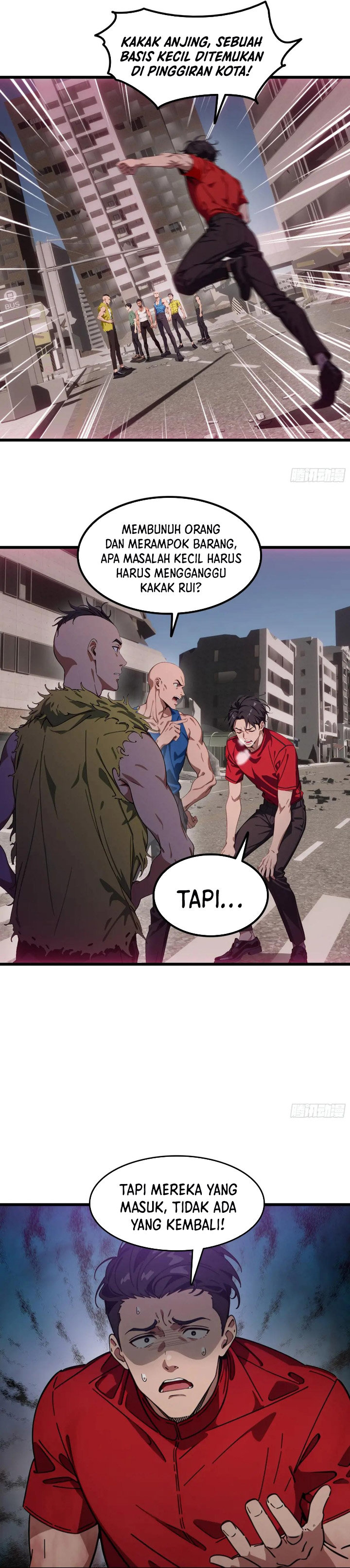 The Evil God Descends, I Own Great Hell Chapter 57
