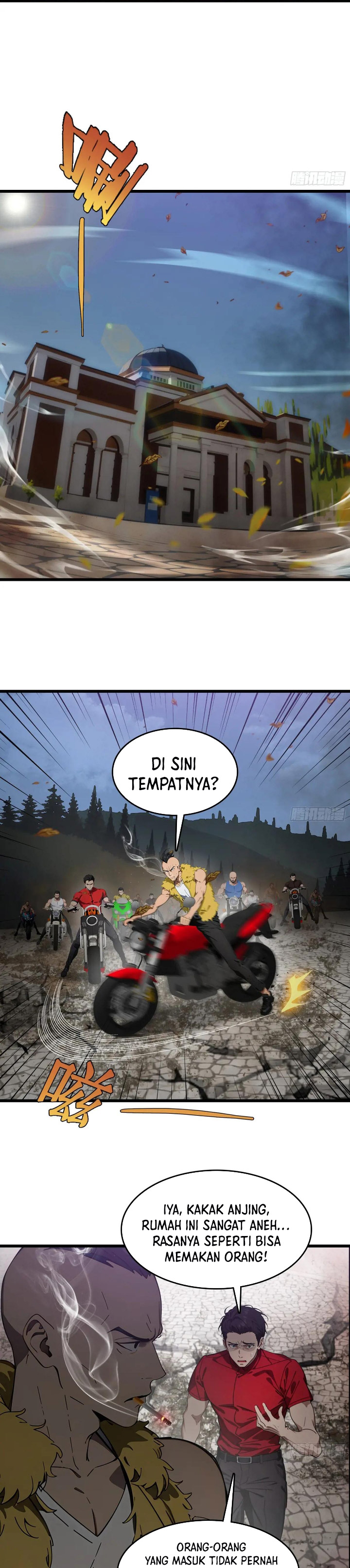 The Evil God Descends, I Own Great Hell Chapter 57