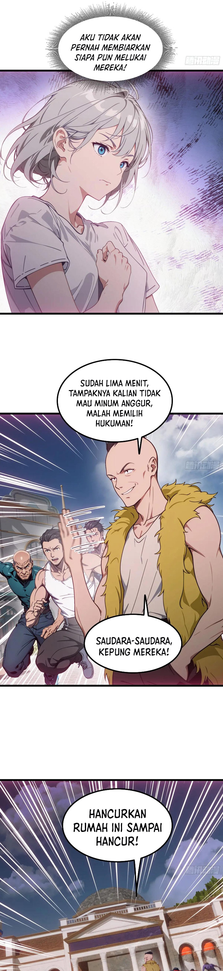 The Evil God Descends, I Own Great Hell Chapter 57