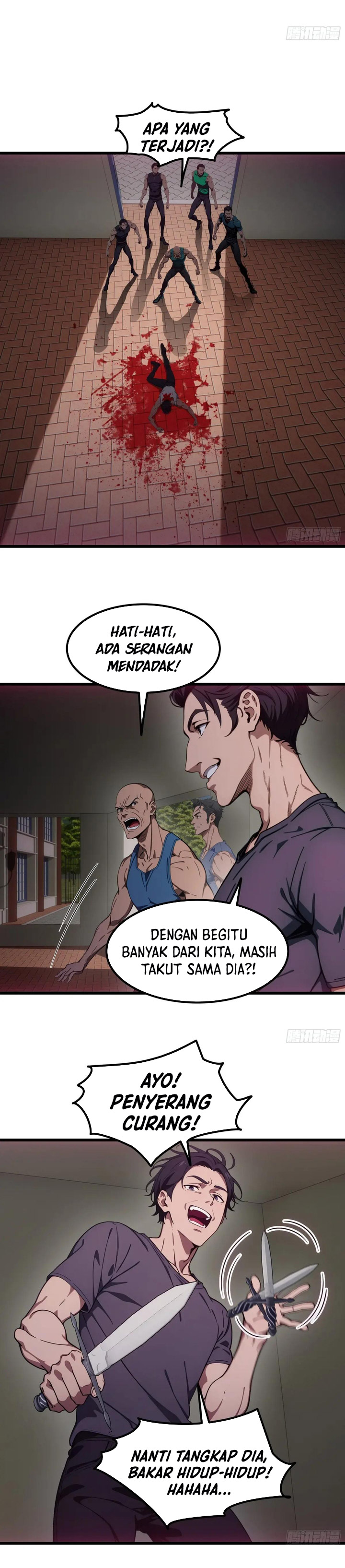 The Evil God Descends, I Own Great Hell Chapter 58